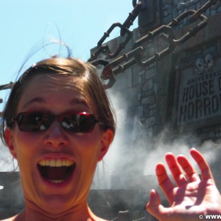 Universal Studios Hollywood. House of Horrors - Universal Studios Hollywood. - Personen, Los Angeles, Universal Studios Hollywood, House of Horrors - LUTZER Sandra - (Universal City, California, Vereinigte Staaten)