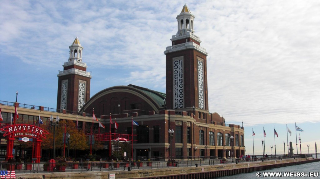 Navy Pier. - Gebäude, Cityfront Place, Navy Pier, Grand Ballroom - (Cityfront Place, Chicago, Illinois, Vereinigte Staaten)