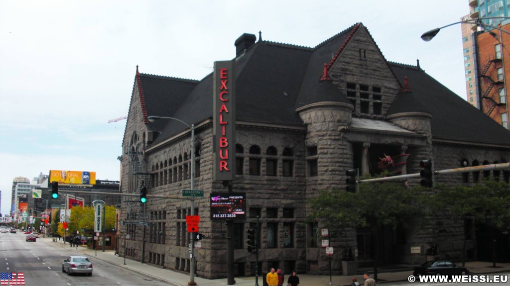 Former Chicago Historical Society Building. - Gebäude, McCormickville, Former Chicago Historical Society Building - (McCormickville, Chicago, Illinois, Vereinigte Staaten)