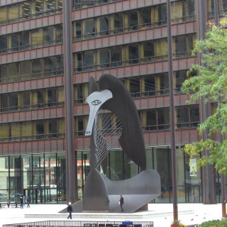 Chicago Picasso. - Fort Dearborn Addition - (Fort Dearborn Addition, Chicago, Illinois, Vereinigte Staaten)