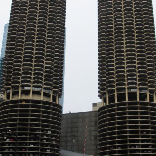 Marina City. - Gebäude, Architektur, Fort Dearborn Addition, Marina City - (Fort Dearborn Addition, Chicago, Illinois, Vereinigte Staaten)