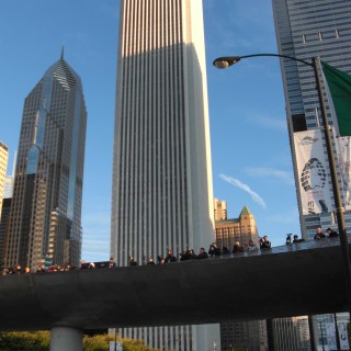 Bank of America Marathon. - Fort Dearborn Addition, Aon Center, Two Prudential Plaza - (Fort Dearborn Addition, Chicago, Illinois, Vereinigte Staaten)