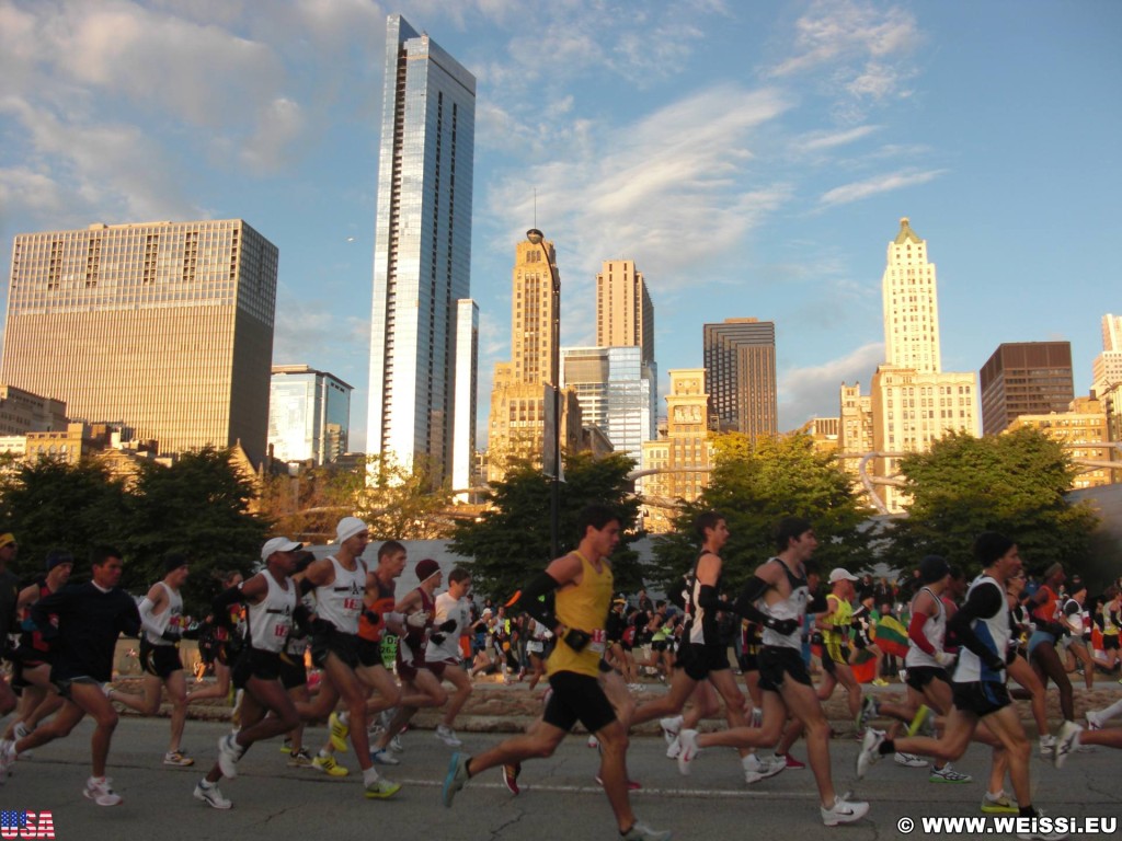 Bank of America Marathon. - Fort Dearborn Addition, Legacy Tower, Pittsfield Building - (Fort Dearborn Addition, Chicago, Illinois, Vereinigte Staaten)