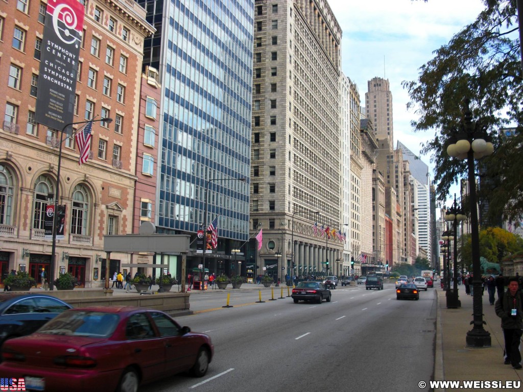 Häuserschlucht. - Fort Dearborn Addition - (Fort Dearborn Addition, Chicago, Illinois, Vereinigte Staaten)