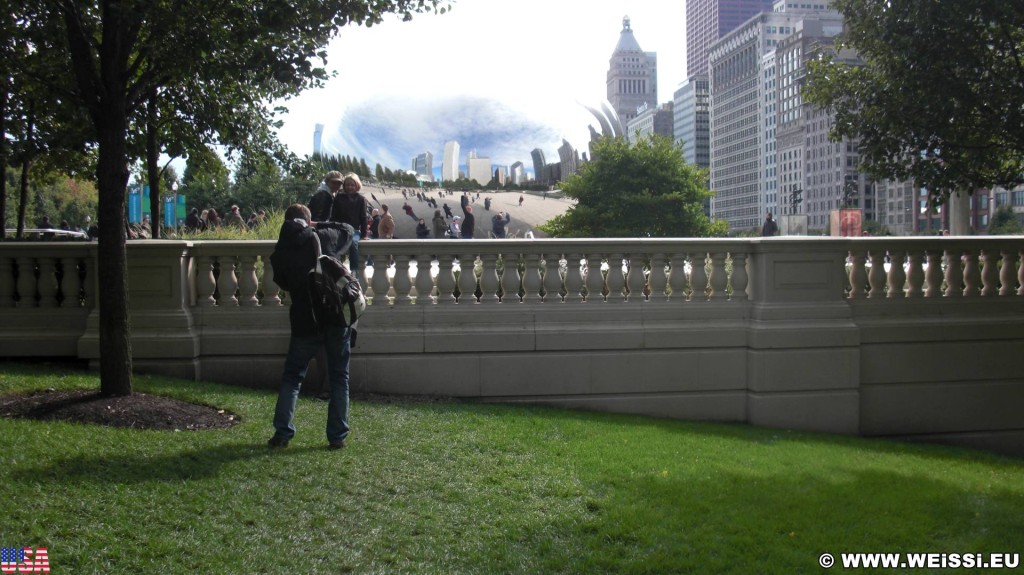 Cloud Gate. im Millenium Park. - Fort Dearborn Addition, The Bean - (Fort Dearborn Addition, Chicago, Illinois, Vereinigte Staaten)