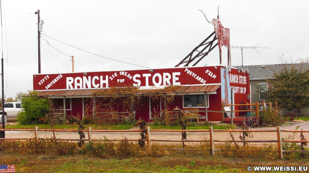 Ranch Store - 1880 Town. - Gebäude, Philip, Ranch Store - (Cactus Flat, Philip, South Dakota, Vereinigte Staaten)