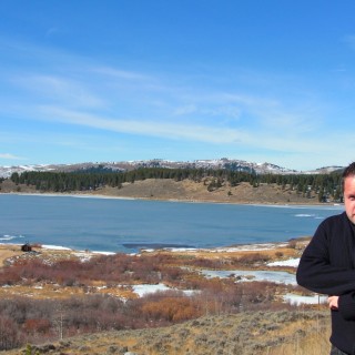 Meadowlark Lake. Meadowlark Lake - Bighorn National Forest. - See, Personen, Wasser, US Route 16, Meadowlark Lake - WEISSINGER Andreas - (Meadow Lark Lake, Ten Sleep, Wyoming, Vereinigte Staaten)