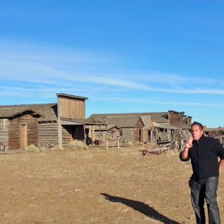 Old Trail Town. Old Trail Town - Museum of the Old West. - Gebäude, Holzhaus, Holzhütte, Wild West, Old Trail Town, Museum of the Old West, Wilder Westen - WEISSINGER Andreas - (Cody, Wyoming, Vereinigte Staaten)