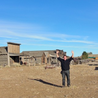 Old Trail Town. Old Trail Town - Museum of the Old West. - Gebäude, Holzhaus, Holzhütte, Wild West, Old Trail Town, Museum of the Old West, Wilder Westen - WEISSINGER Andreas - (Cody, Wyoming, Vereinigte Staaten)