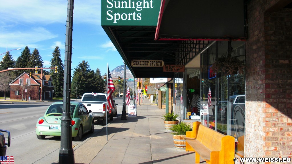 Main Street Cody. - Sheridan Ave, Main Street - (Cody, Wyoming, Vereinigte Staaten)