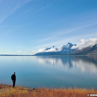 Grand-Teton-Nationalpark. Blick auf die Gebirgskette der Tetons. - Landschaft, Panorama, See, Berg, Bergkette, Grand Teton, Grand-Teton-Nationalpark, Nationalpark, Gebirge, Gebirgskette, Bergsee, Jackson Lake - WEISSINGER Andreas - (Colter Bay Village, Moran, Wyoming, Vereinigte Staaten)