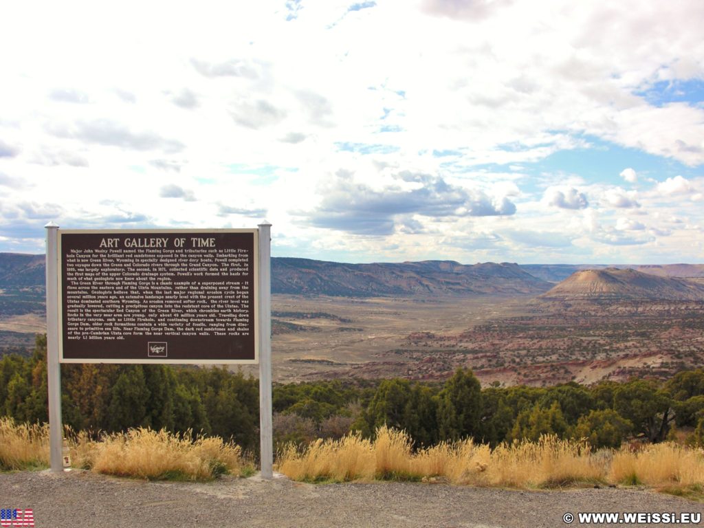 On the Road. Art Gallery of Time. - Landschaft, Panorama, Aussichtspunkt, Art Gallery of Time - (Kanda, Rock Springs, Wyoming, Vereinigte Staaten)