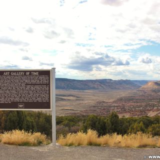 On the Road. Art Gallery of Time. - Landschaft, Panorama, Aussichtspunkt, Art Gallery of Time - (Kanda, Rock Springs, Wyoming, Vereinigte Staaten)